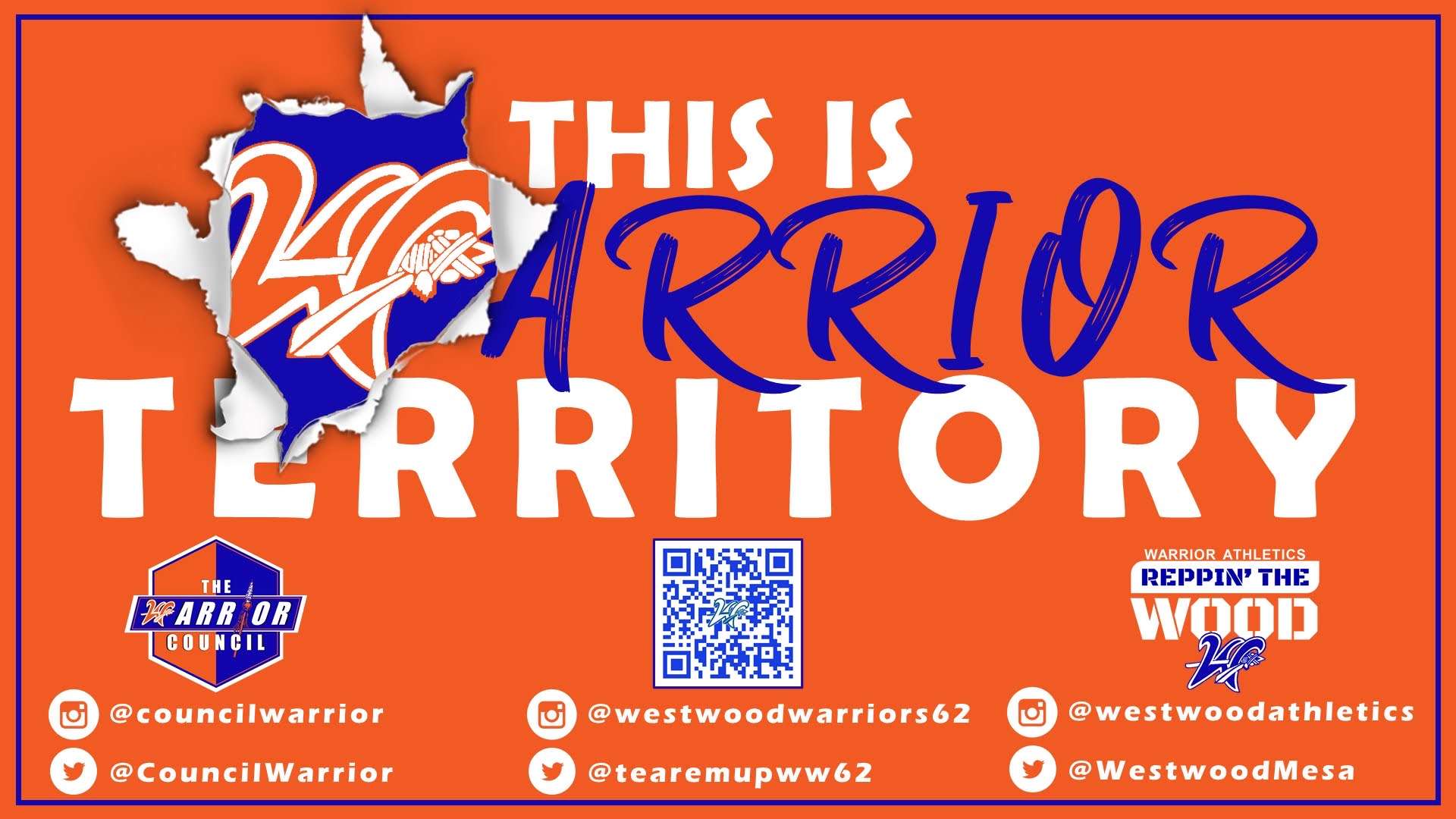 this is warrior territory social media