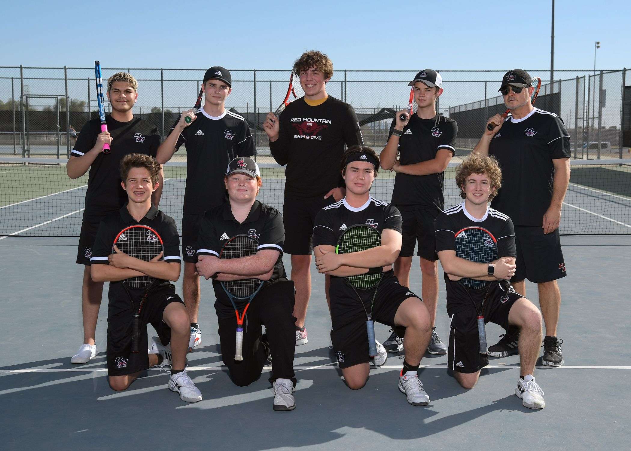 Boys tennis team