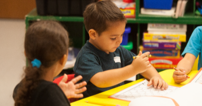Kindergarten  sudents