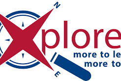explore logo more to learn more to do compass graphic