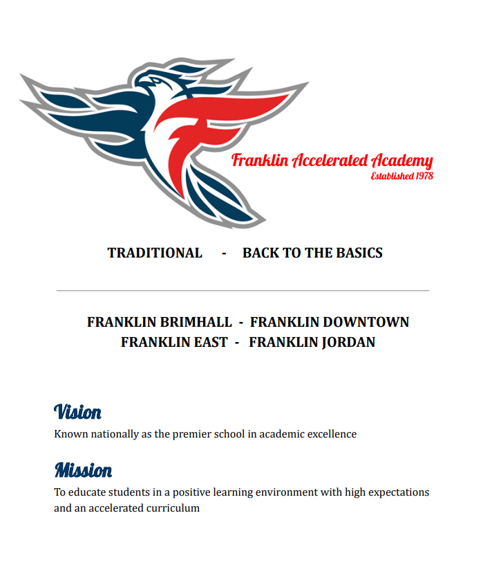 Franklin Vision and Mission Statement