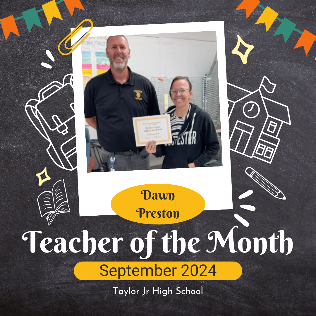 Dawn Preston, staff person of the month September 2024