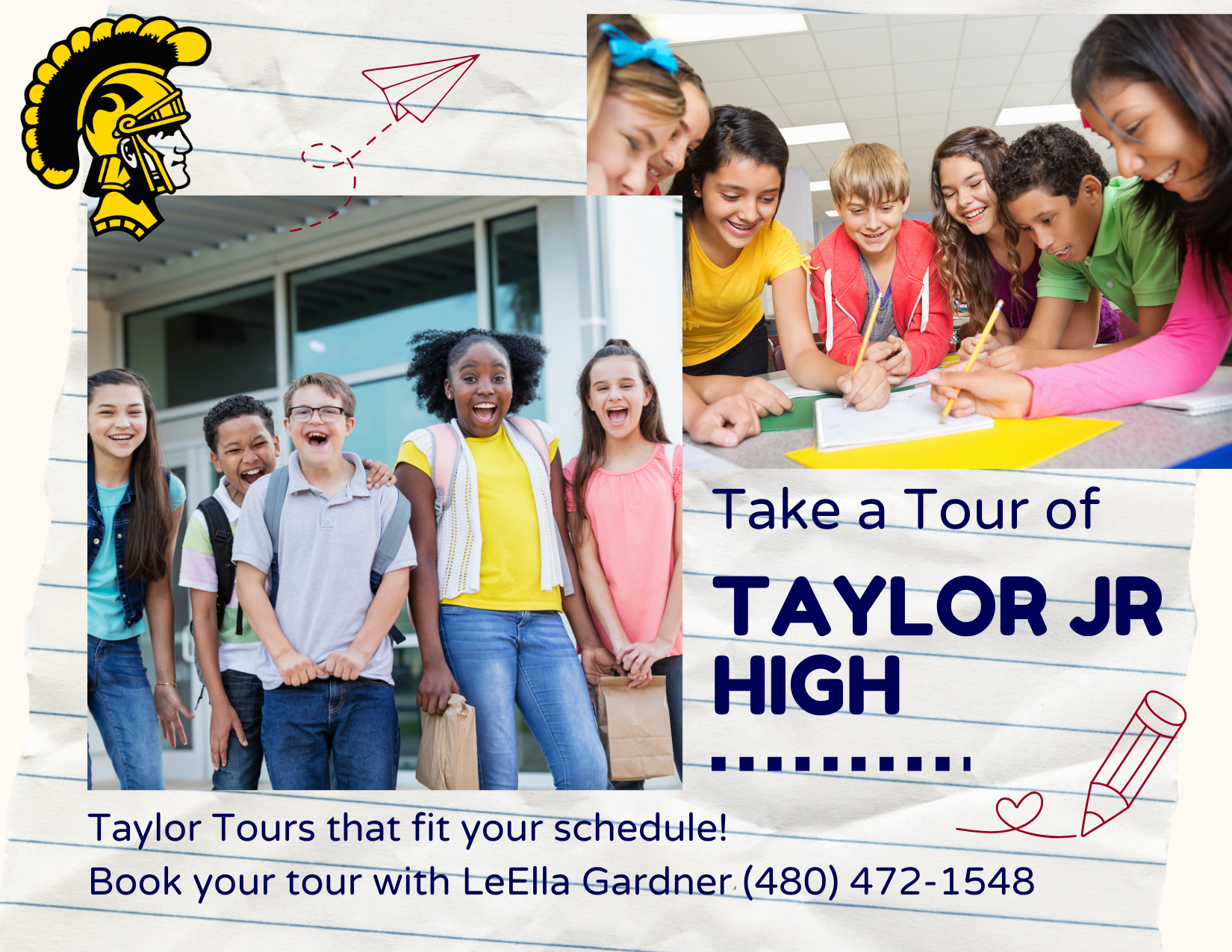 Schedule your Taylor Tour with LeElla Gardner 480-472-1548