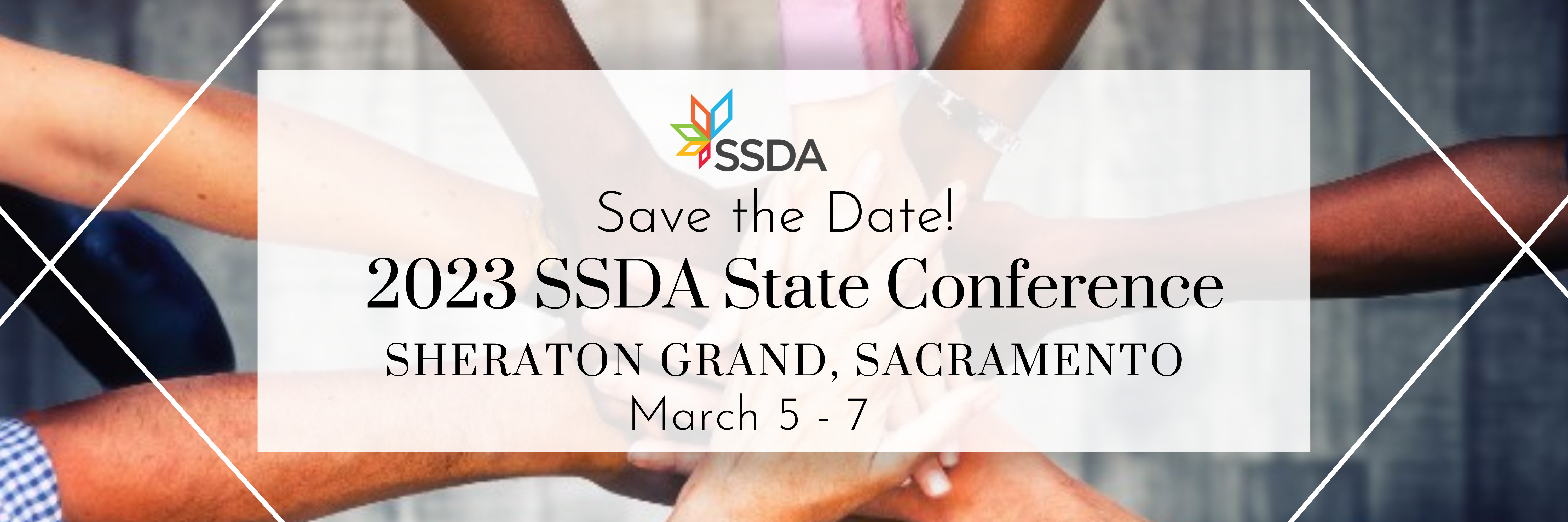 SSDA State Conference ad