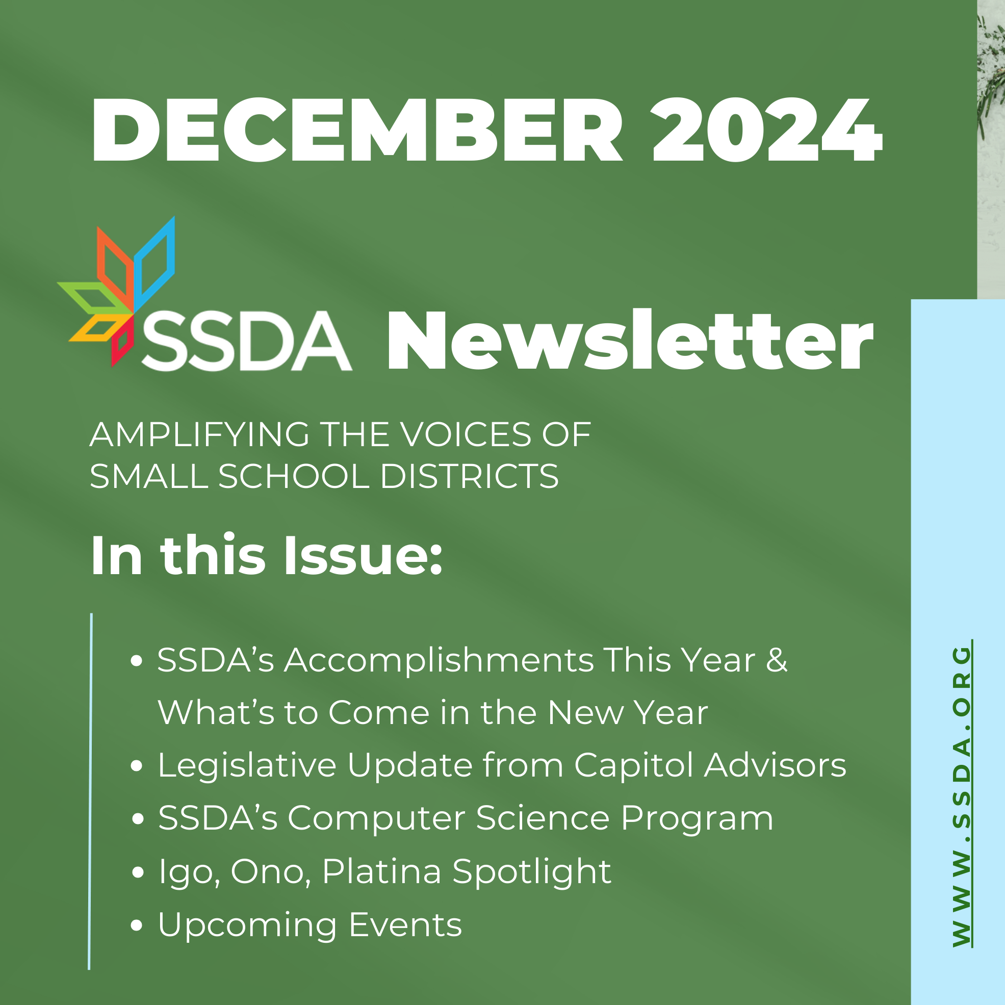 December newsletter