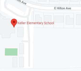 keller elementary map