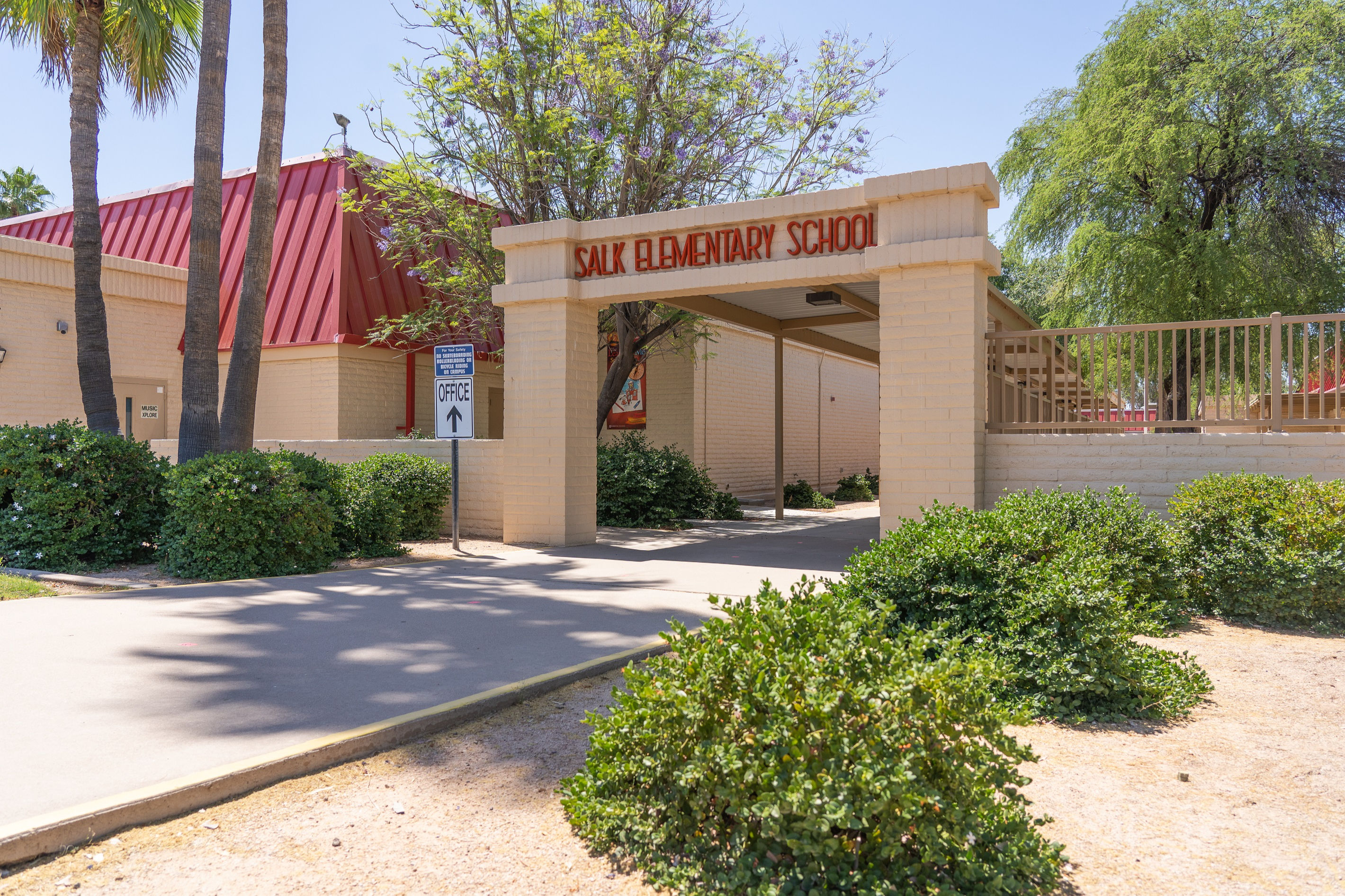 salk elementary enterance