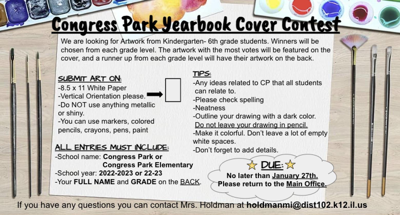 cp yearbook cover contest