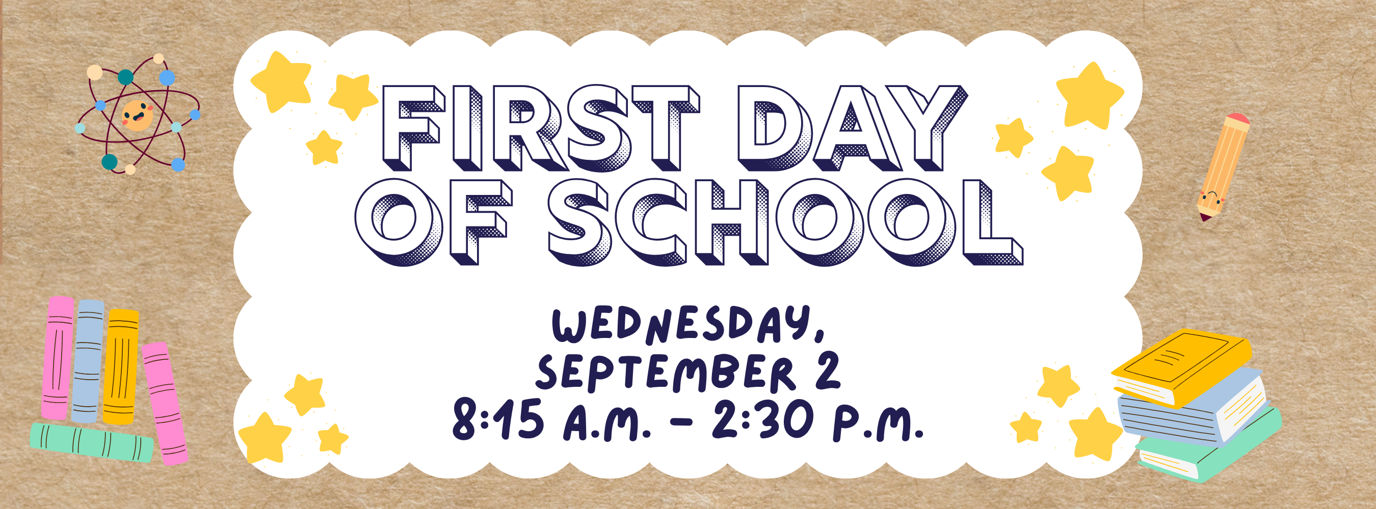 first day of school - sept 2