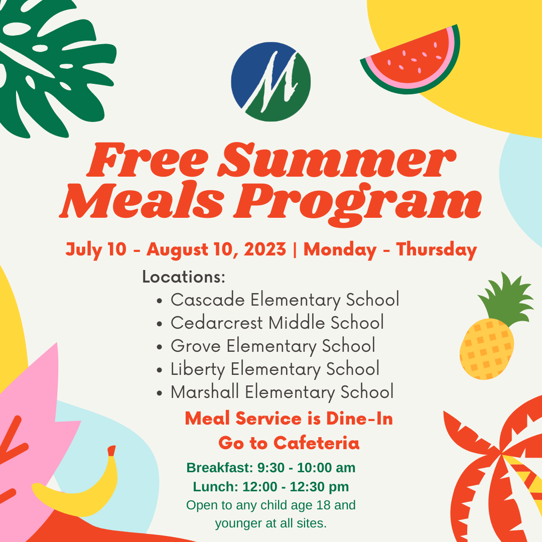 Child Nutrition Services | Marysville School District 25