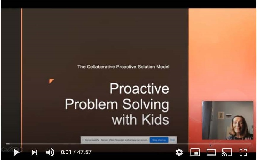 Proactive Problem Solving with Kids