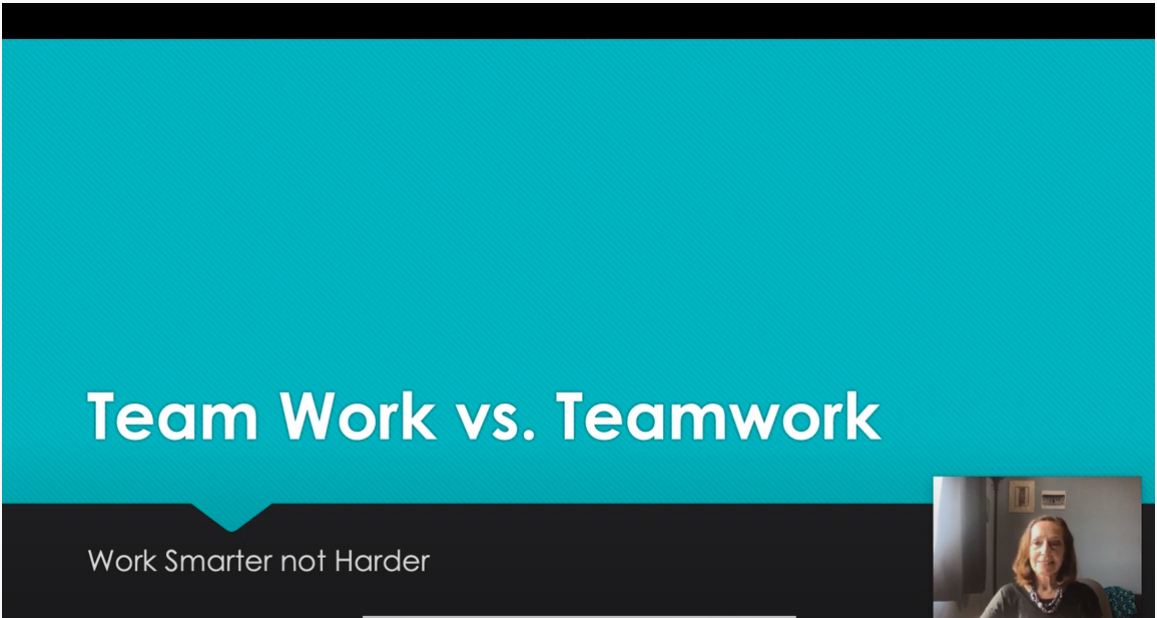 Team Work vs. Teamwork
