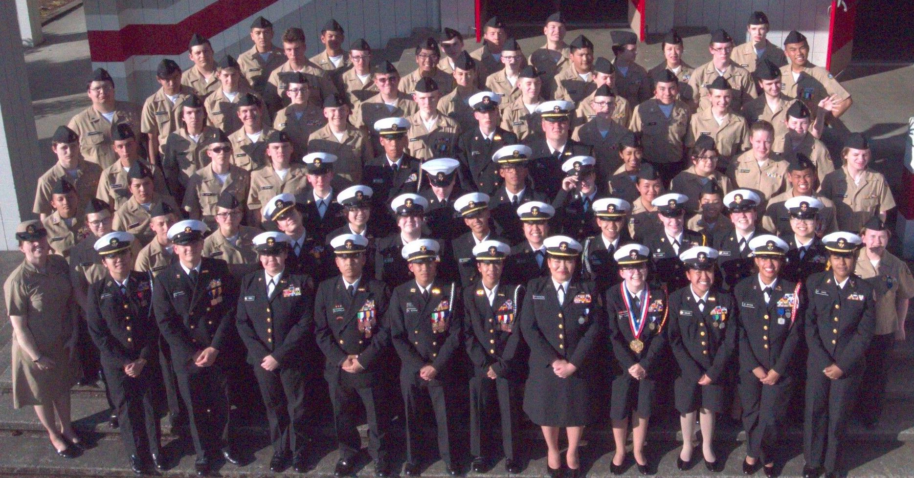 MARYSVILLE NAVY JUNIOR RESERVE OFFICERS TRAINING CORPS