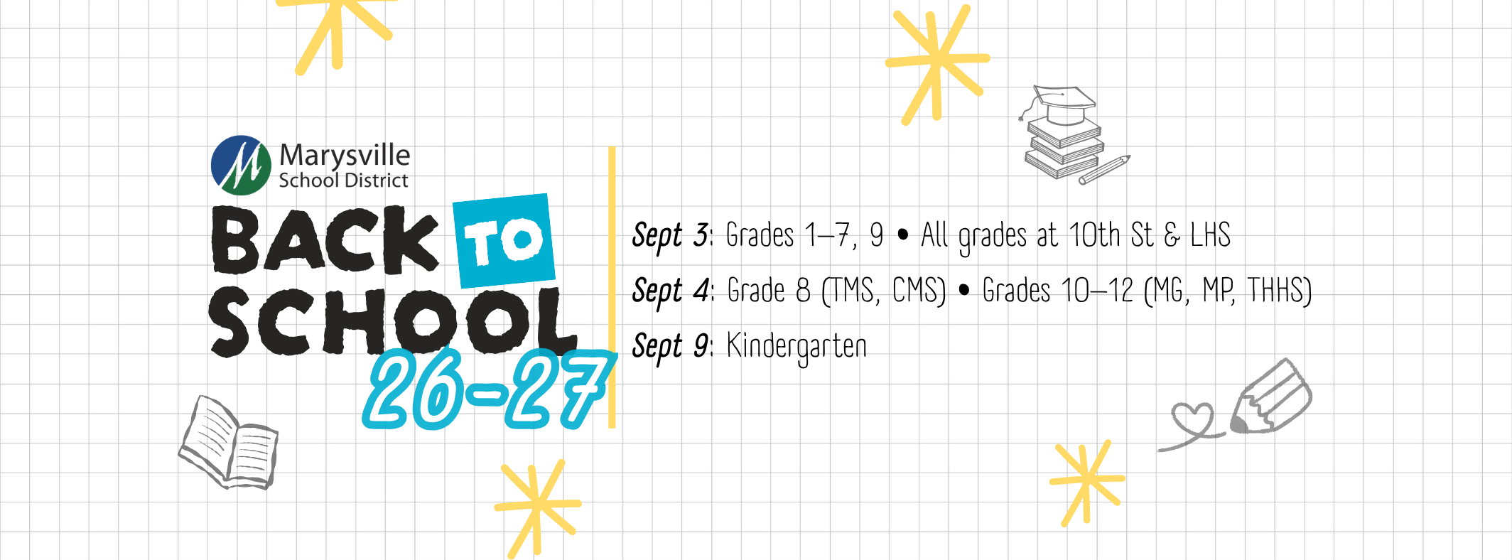 Back To School Homepage Banner