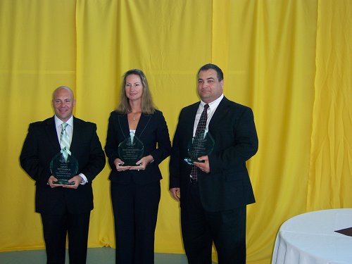 2009 Inductees Dave Tettamble, Nicki Hollmann (Rawlings) & Kevin Grimshaw