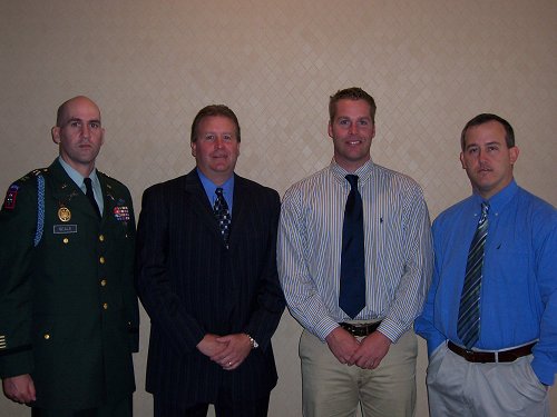 2008 Inductees Michael Seale, Barry Randolph, Corey Lawson & William Duke