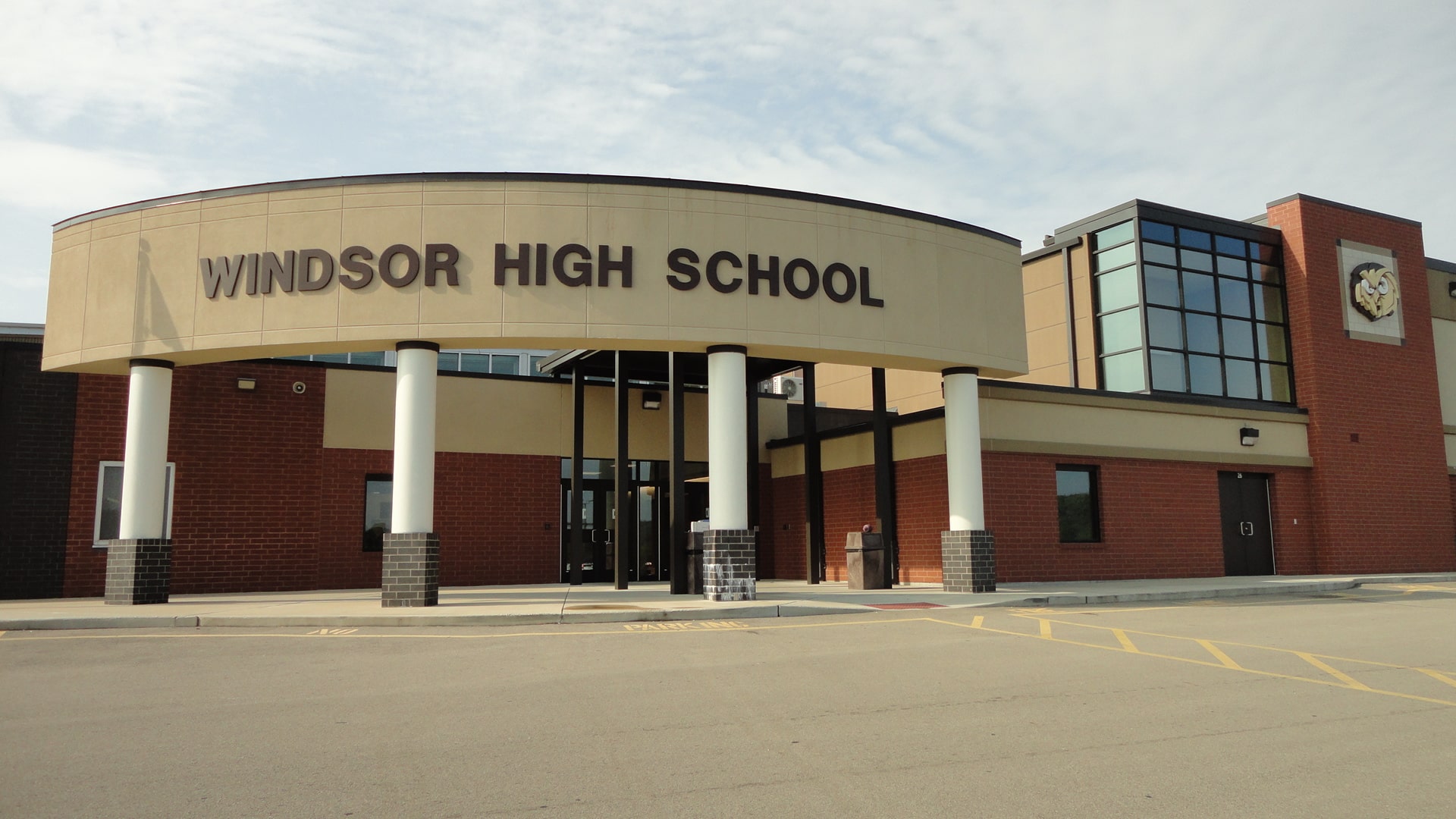 Windsor High School Front Entrance