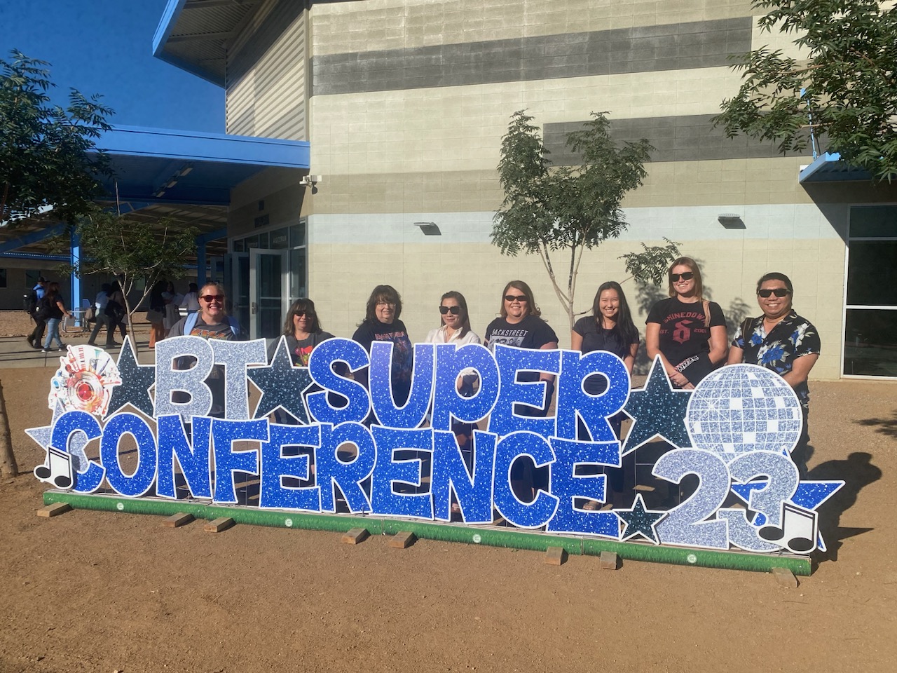 Teachers at the BT Super Conference