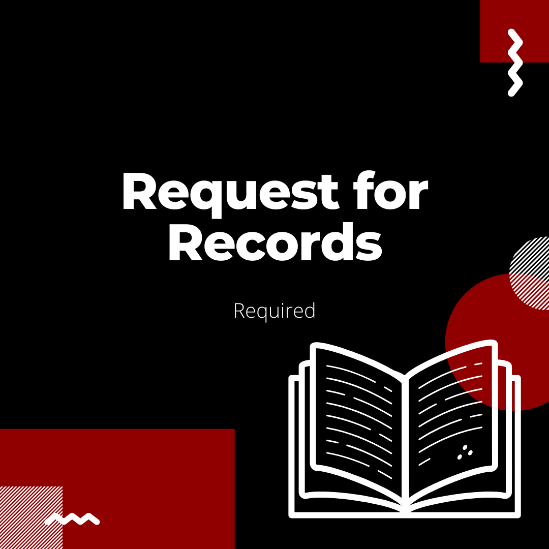 request for records