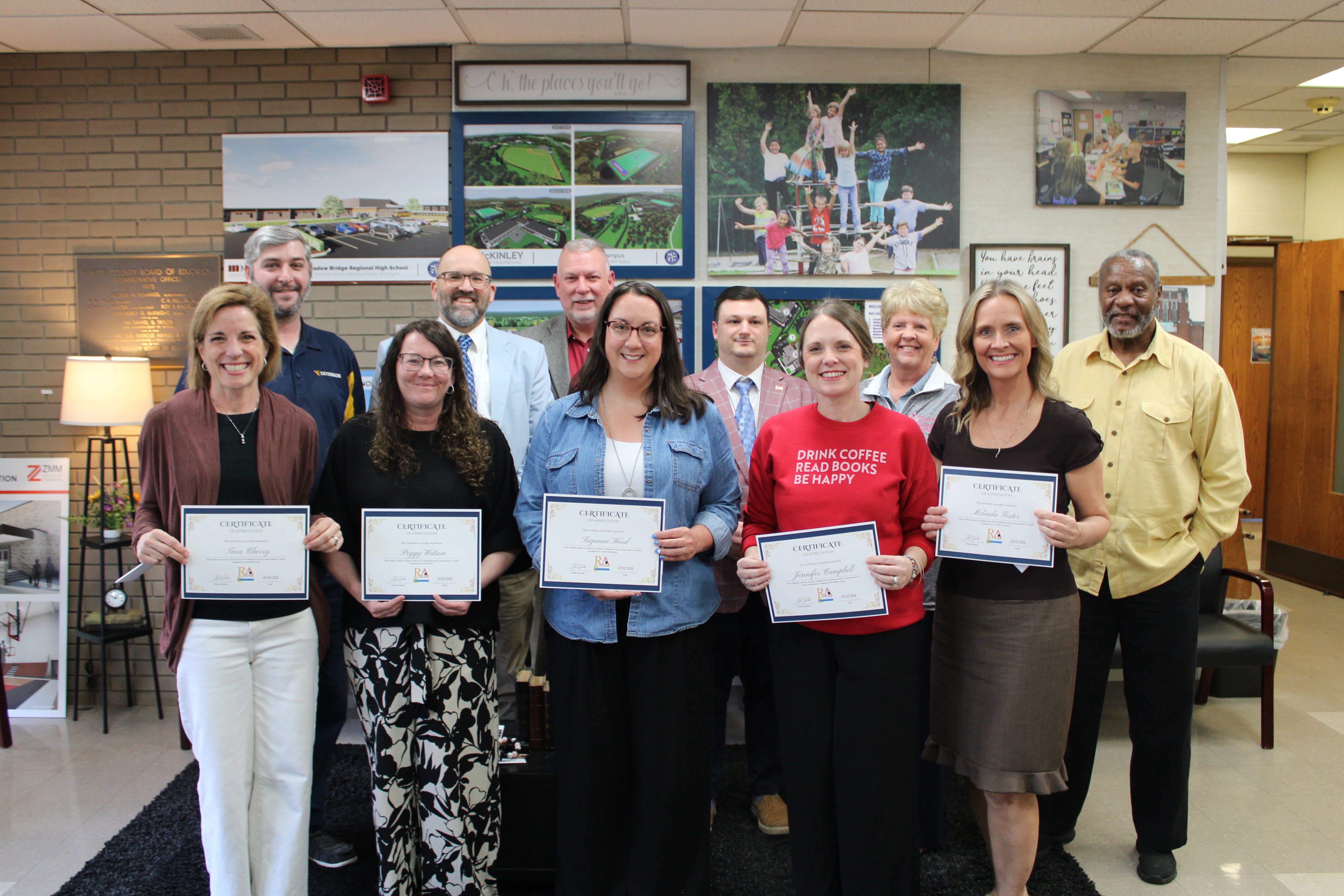 Certificate of Appreciation Read Aloud