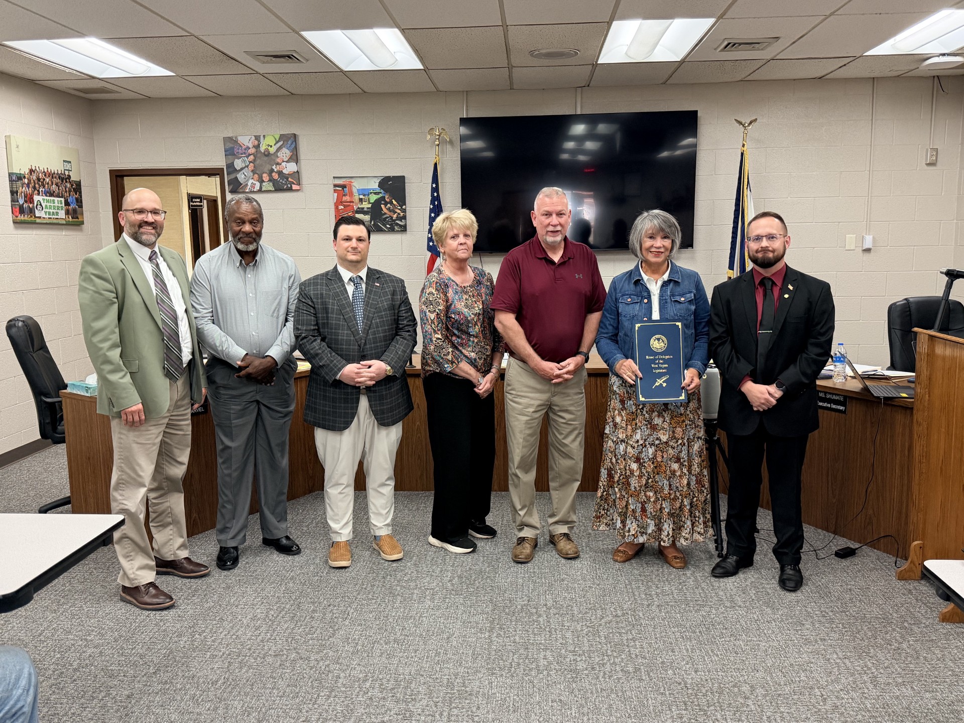 Delegate Elliott Pritt – Legislative Citation for Mrs. Cindy Ray