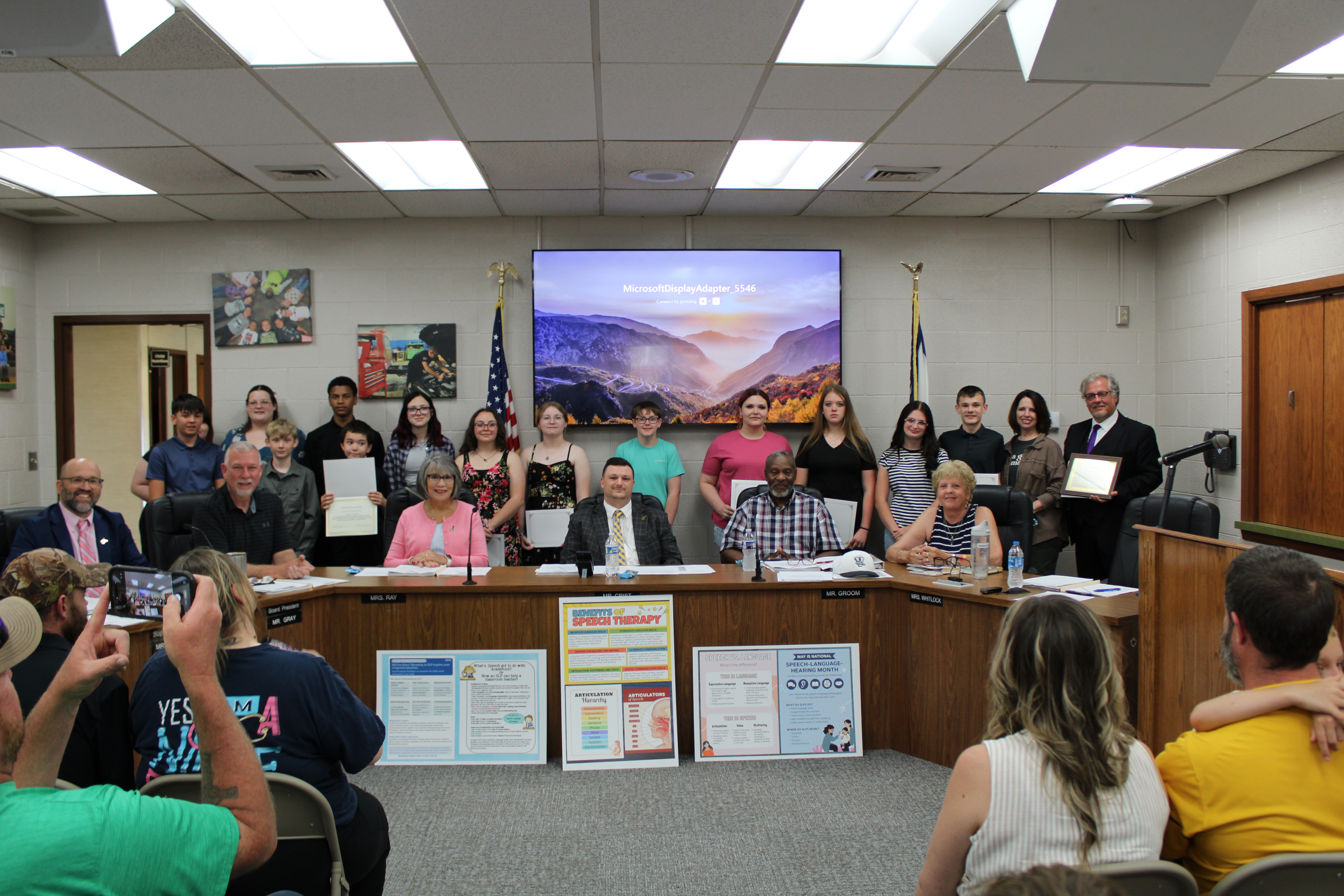 Meadow Bridge Regional School Band Recognition