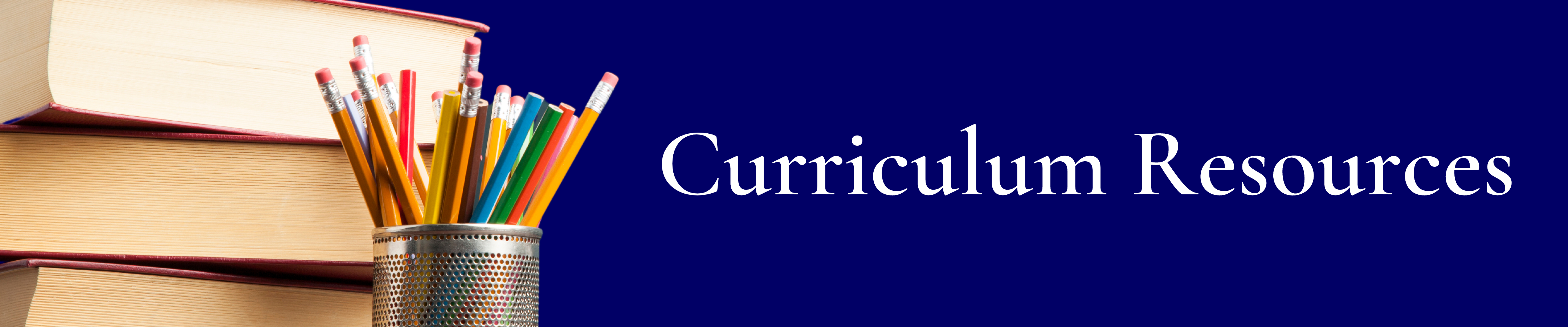 Curriculum Resources Banner