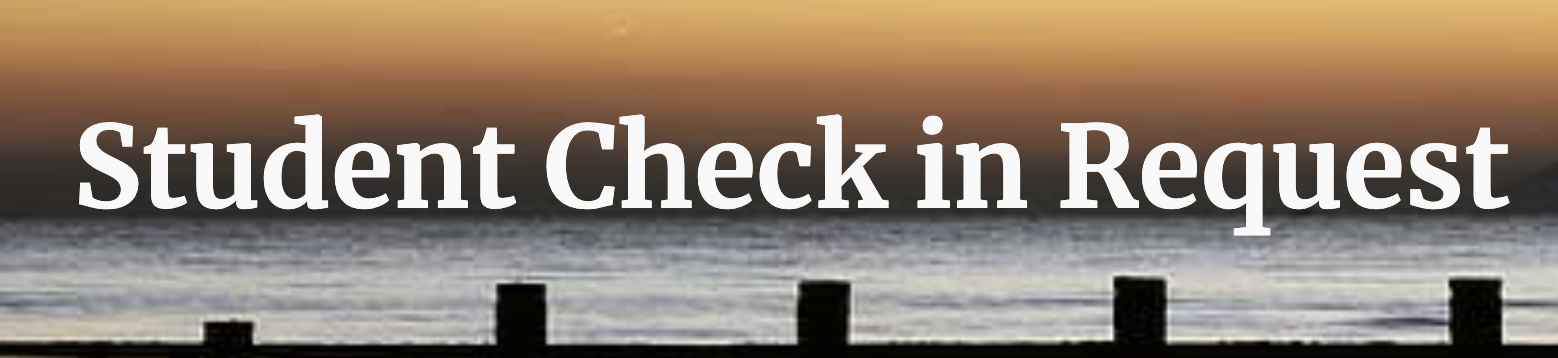 Counselor Check In