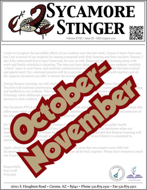 October-November Stinger Image