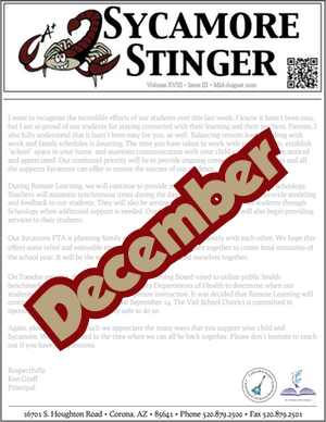 December Stinger Image