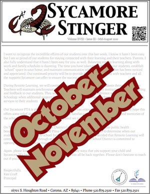 October/November Stinger Image