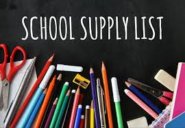 School Supply List