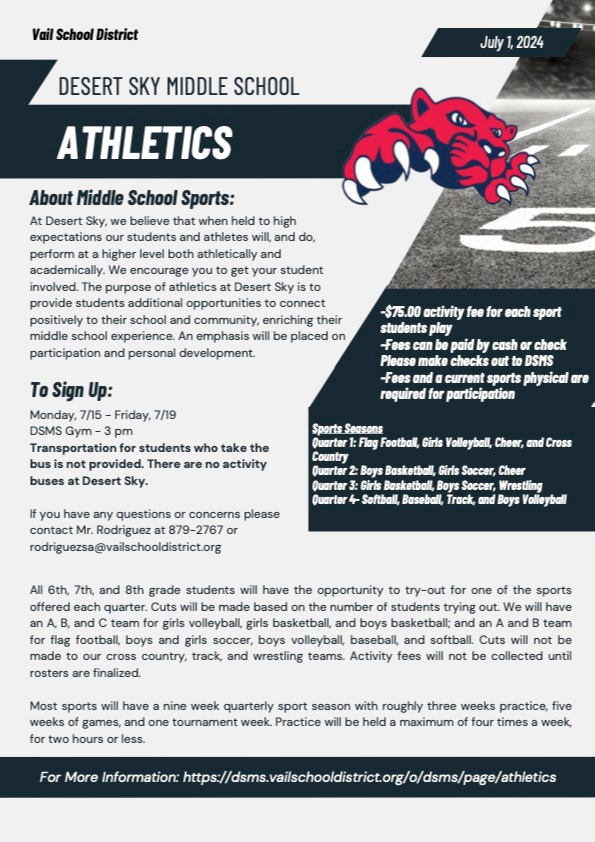 Athletics Information