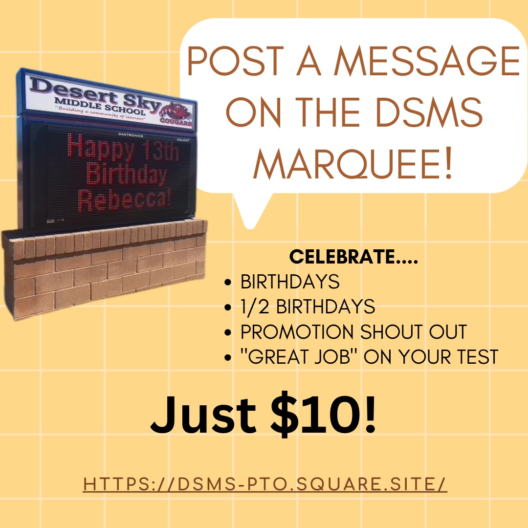 DSMS Marquee