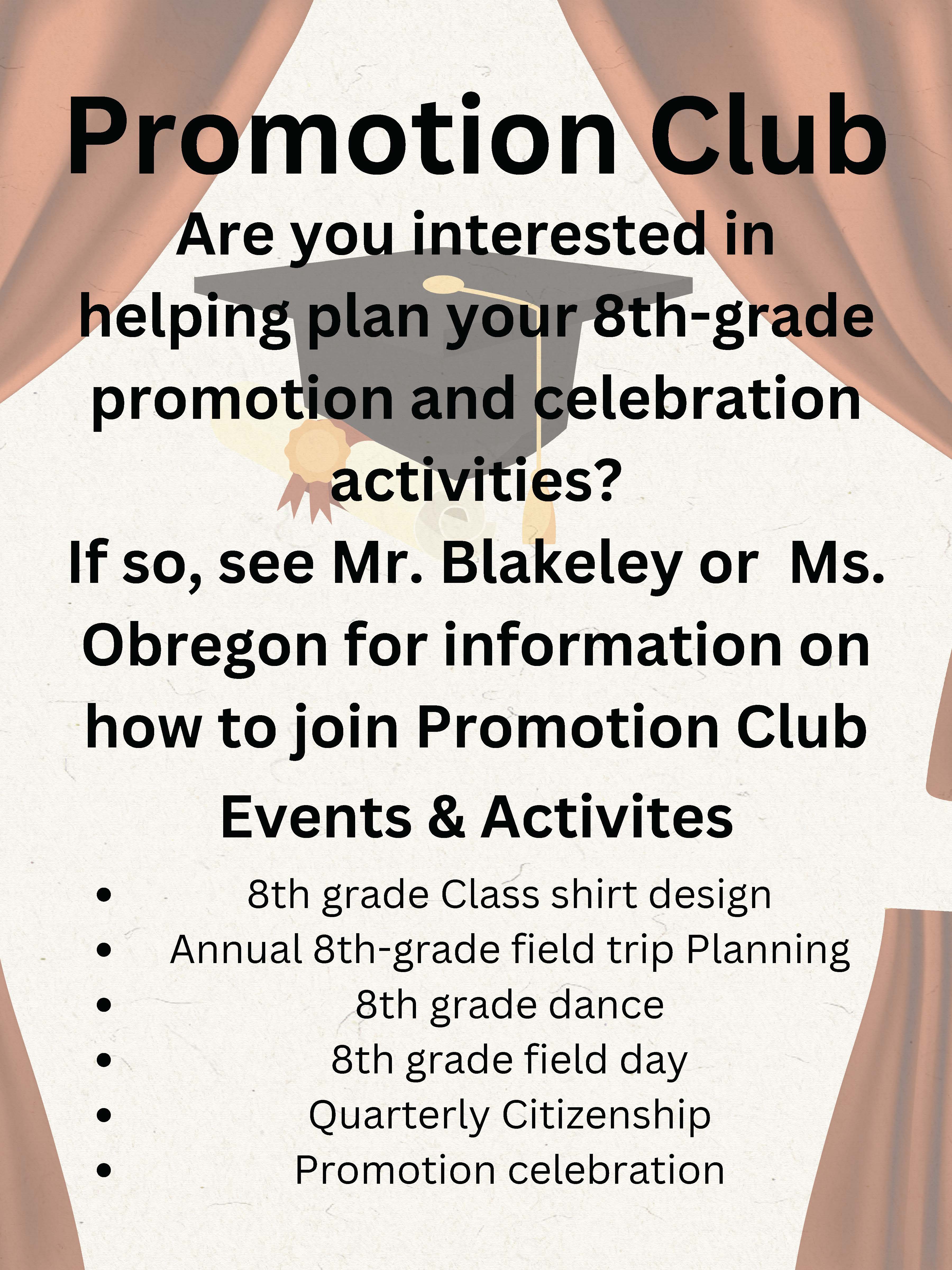 promotion club