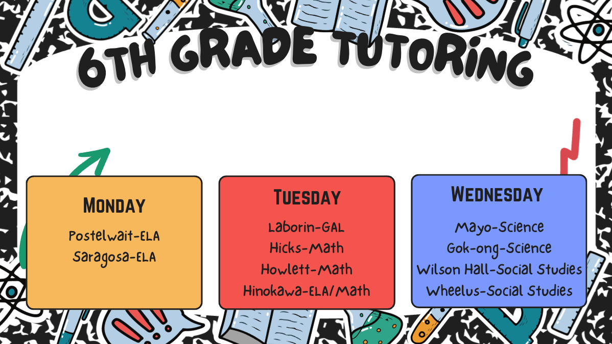 6th Grade Tutoring