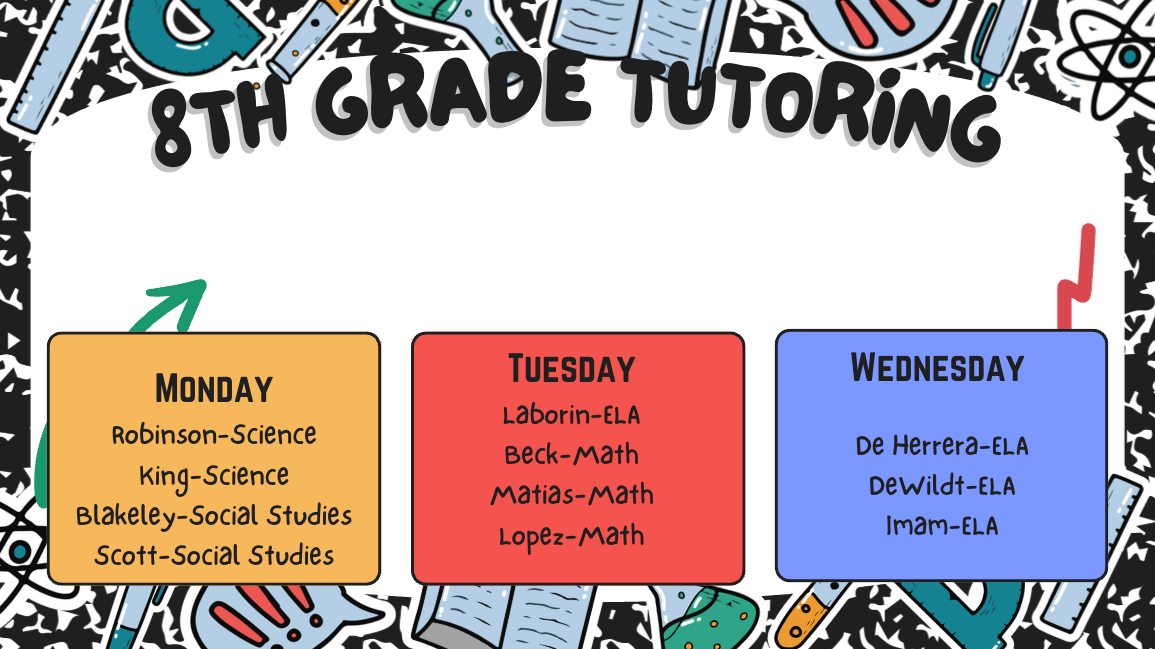 8th Grade Tutoring