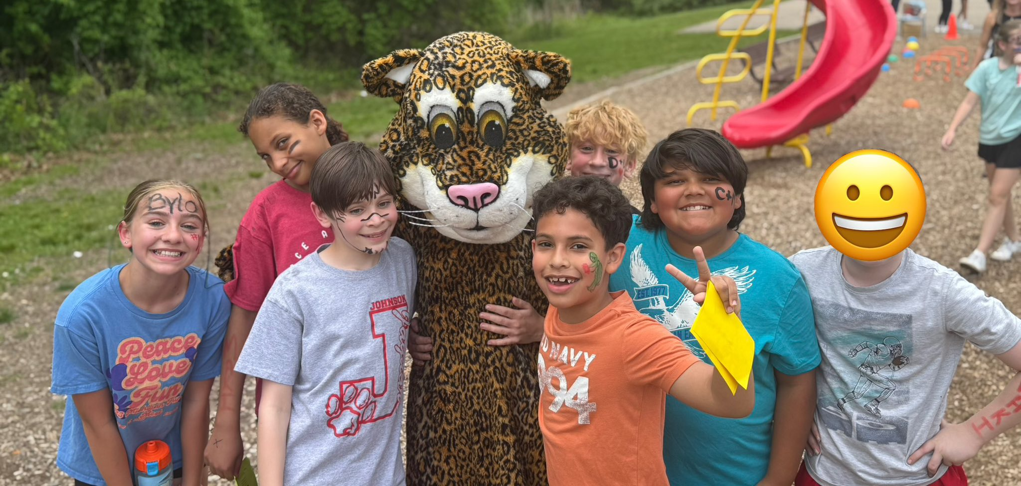 Students at Johnson Elementary