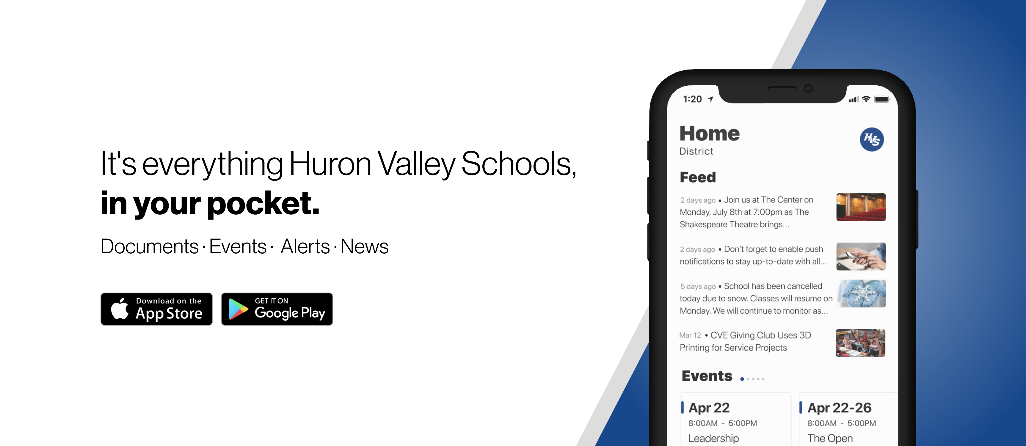 huron valley schools app