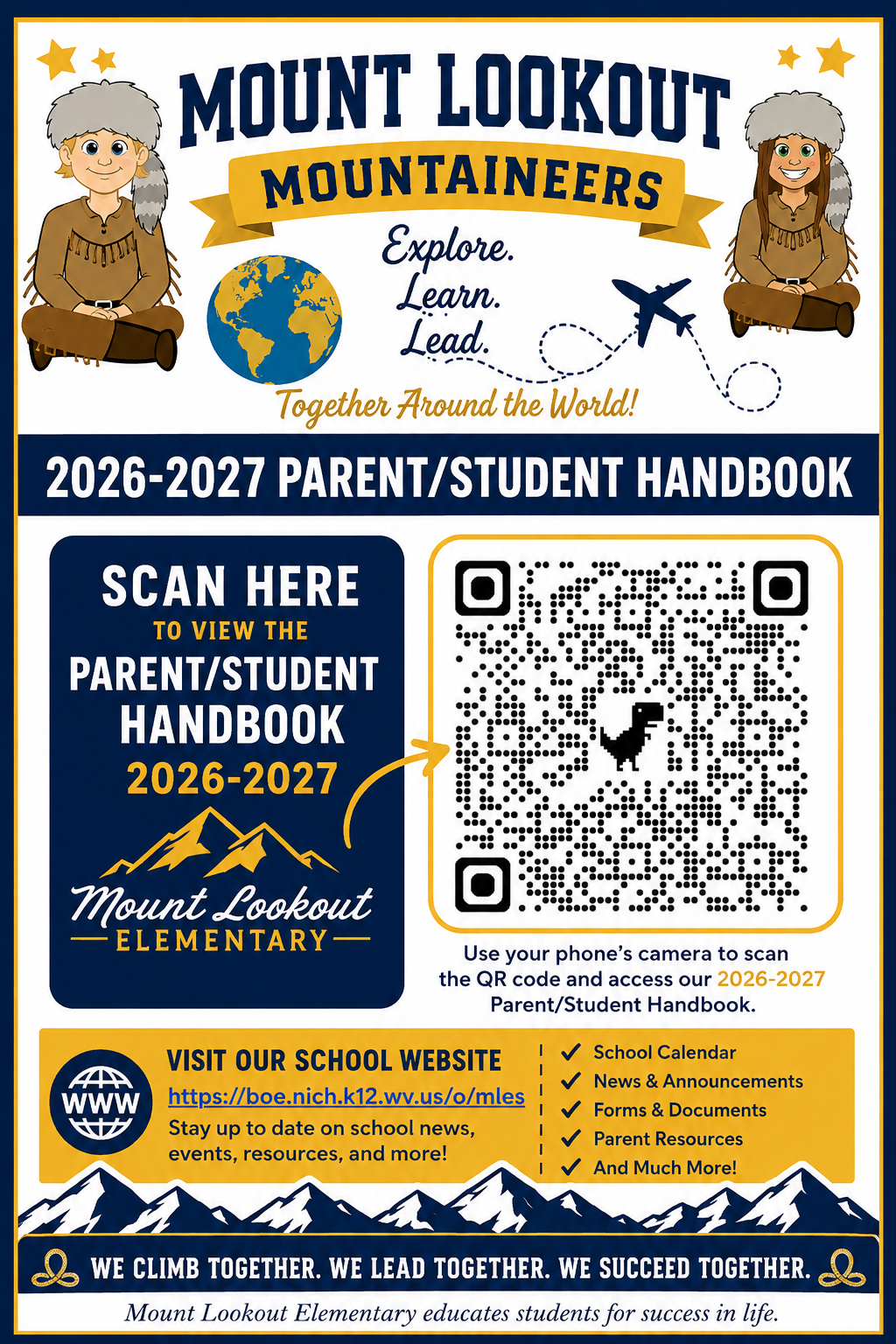 2026-2027 MLE Student Parent Handbook