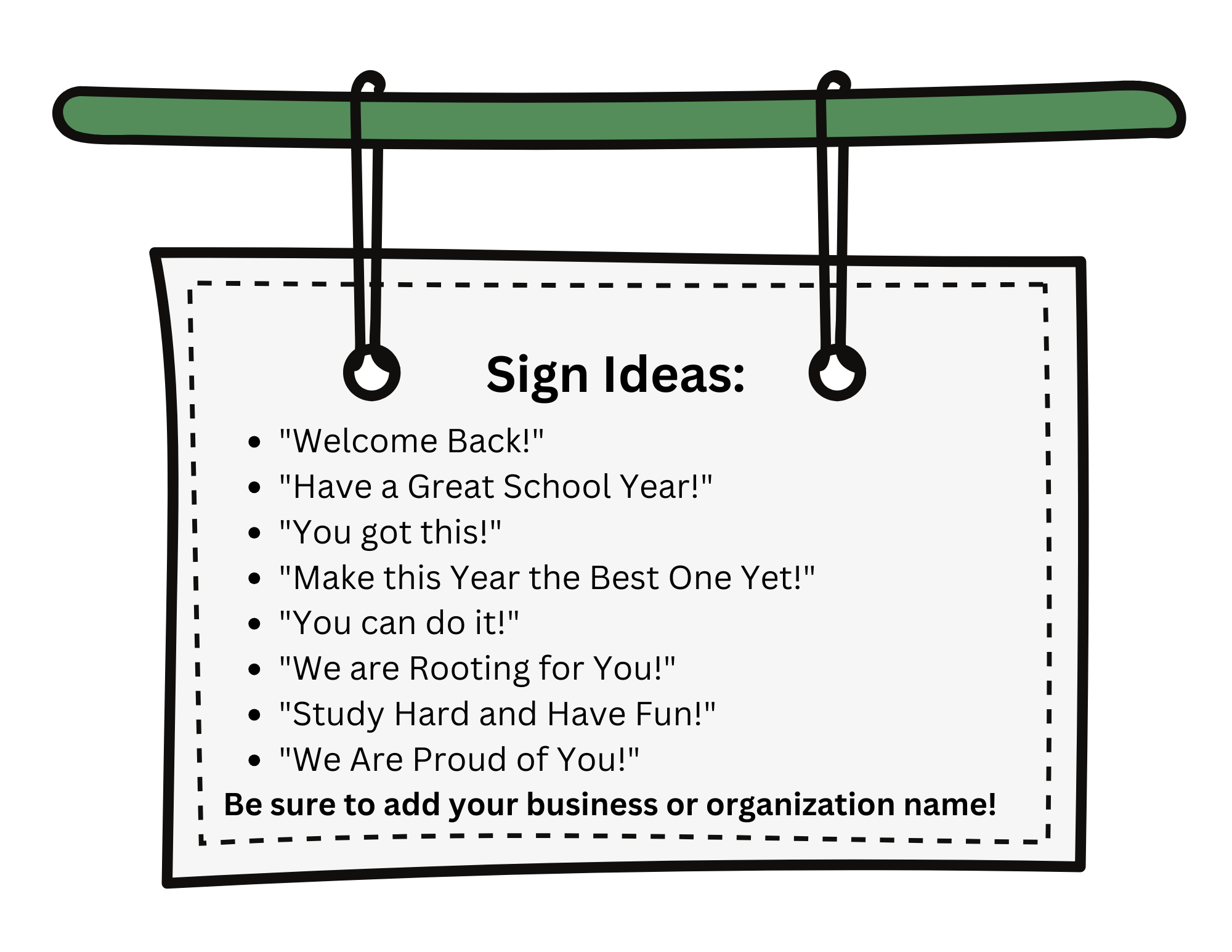 Community Welcome Ideas