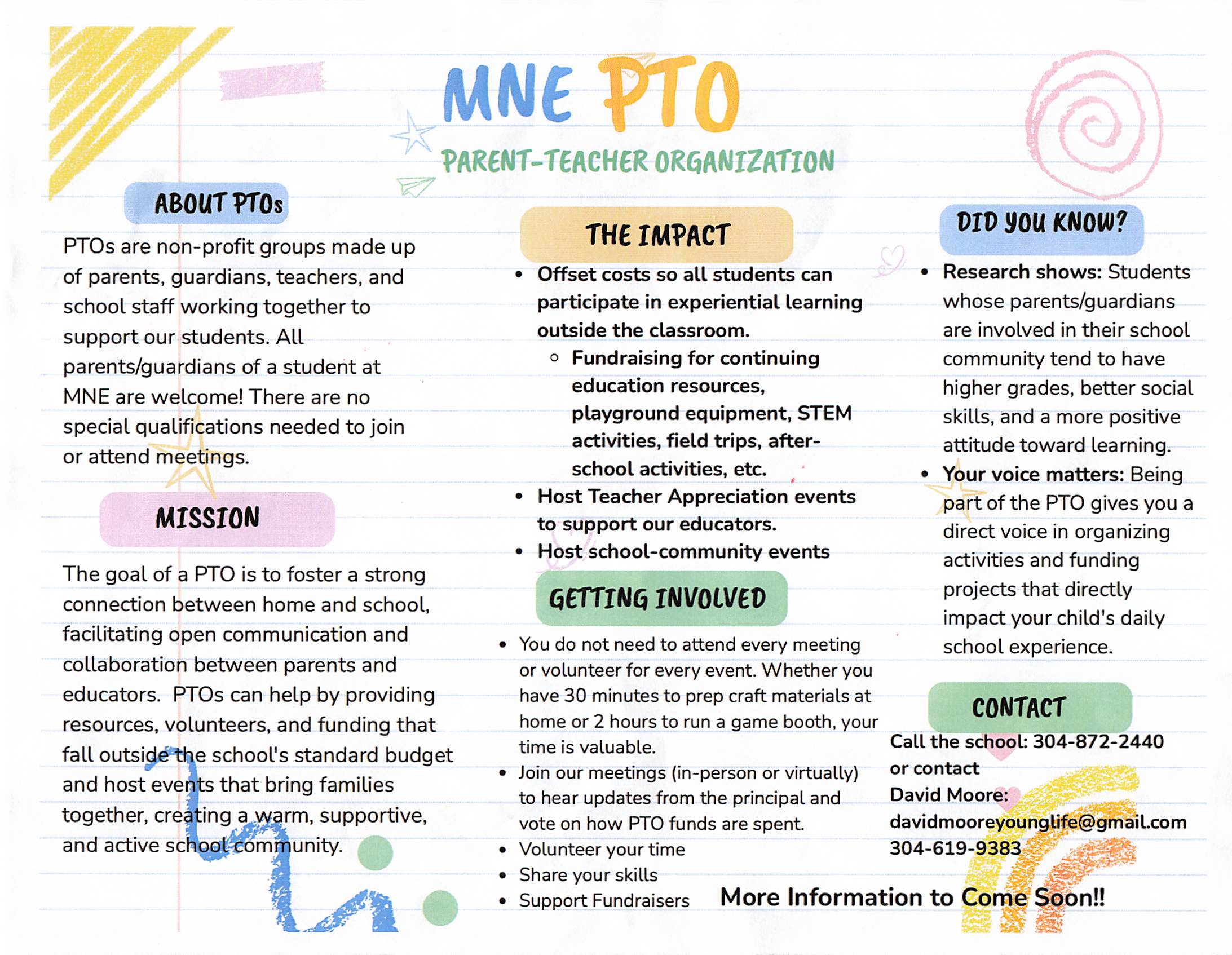 PTO Information