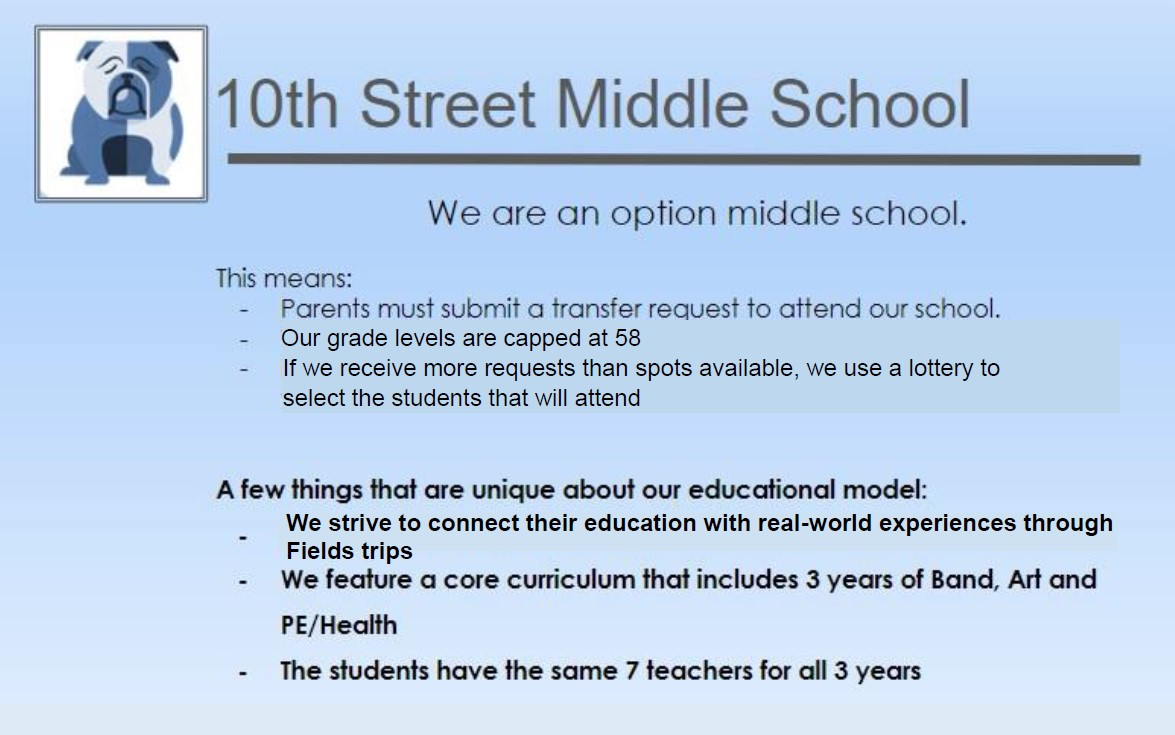 10th Street Middle School