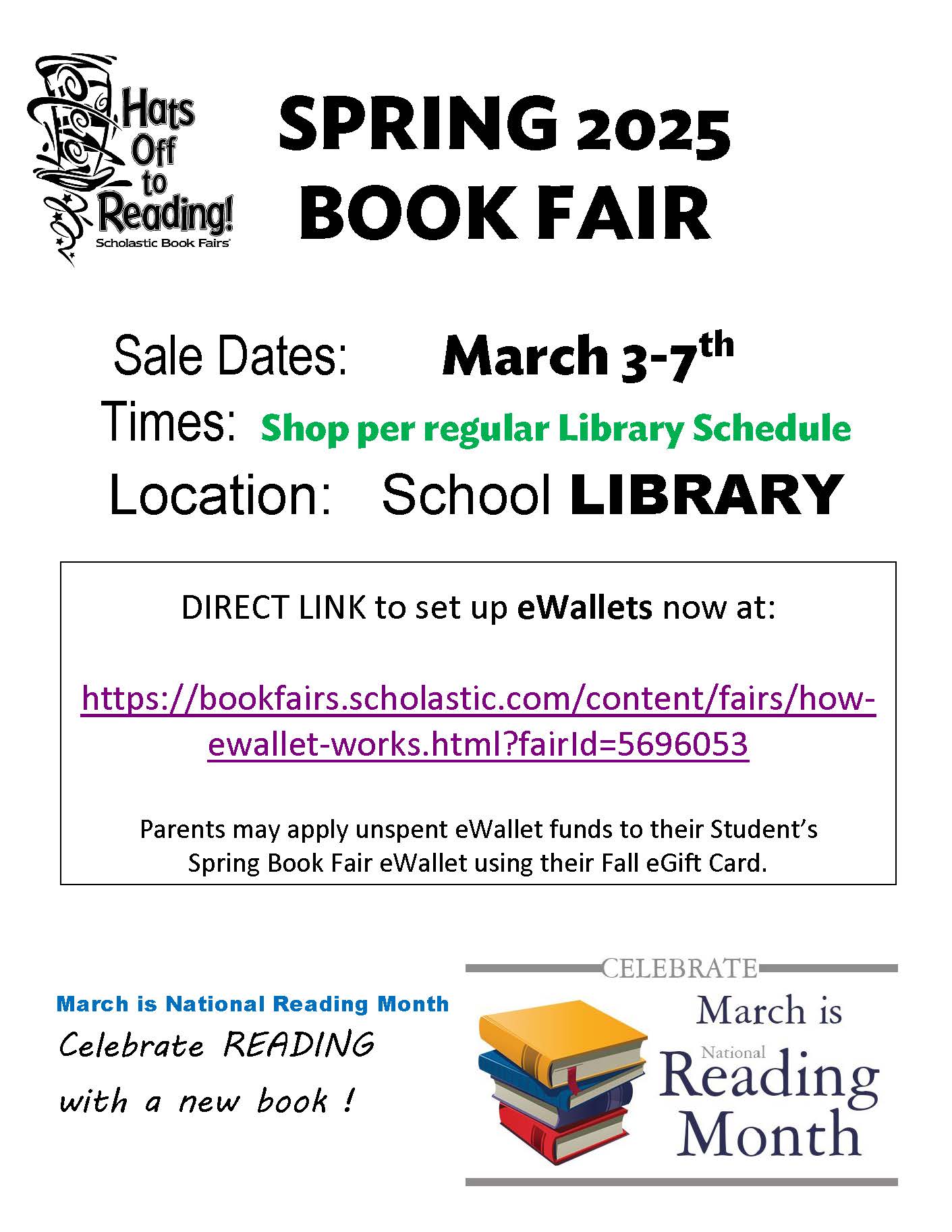 spring book fair