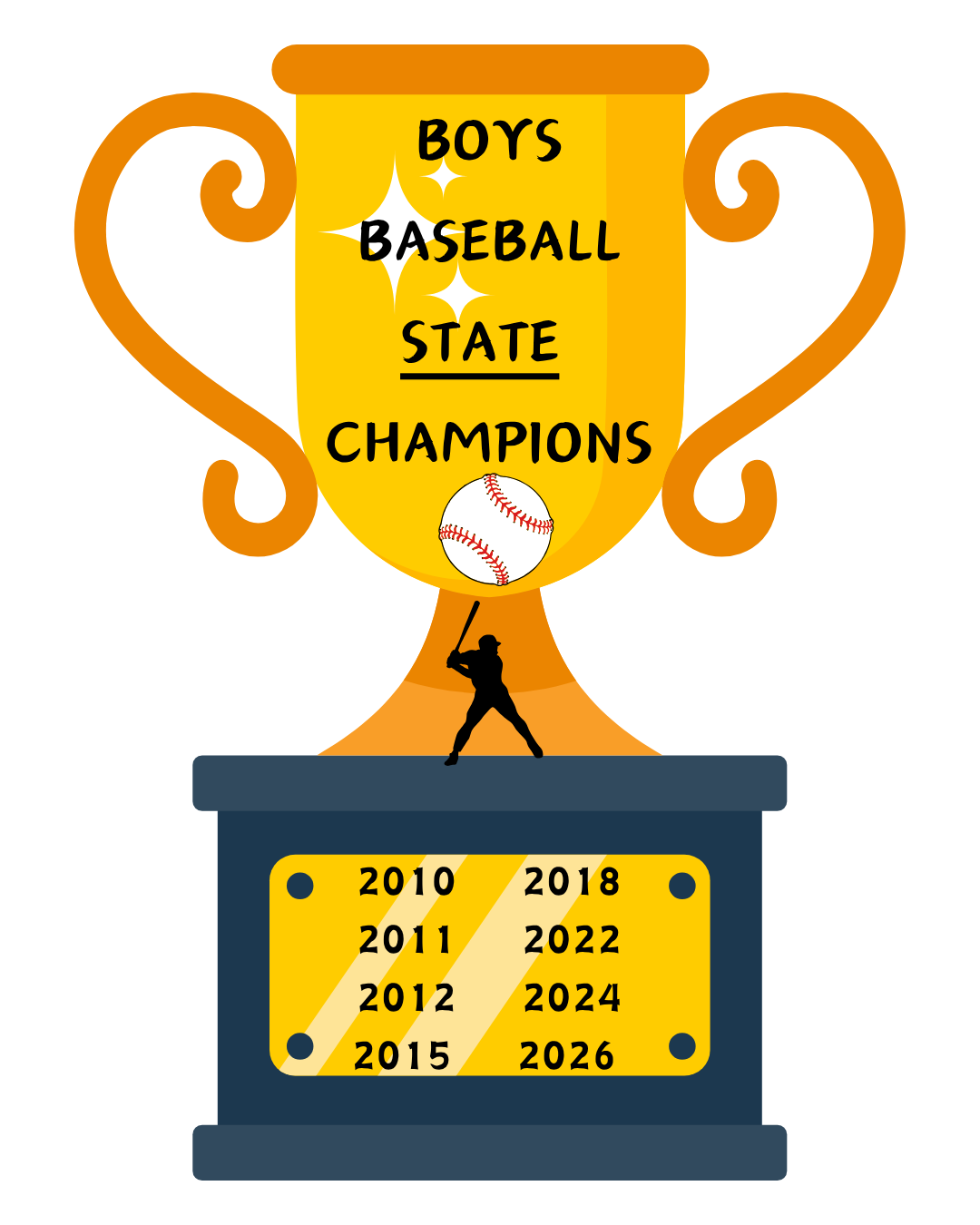boys baseball state champions
