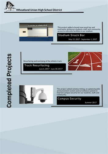 Facility Projects Infographic