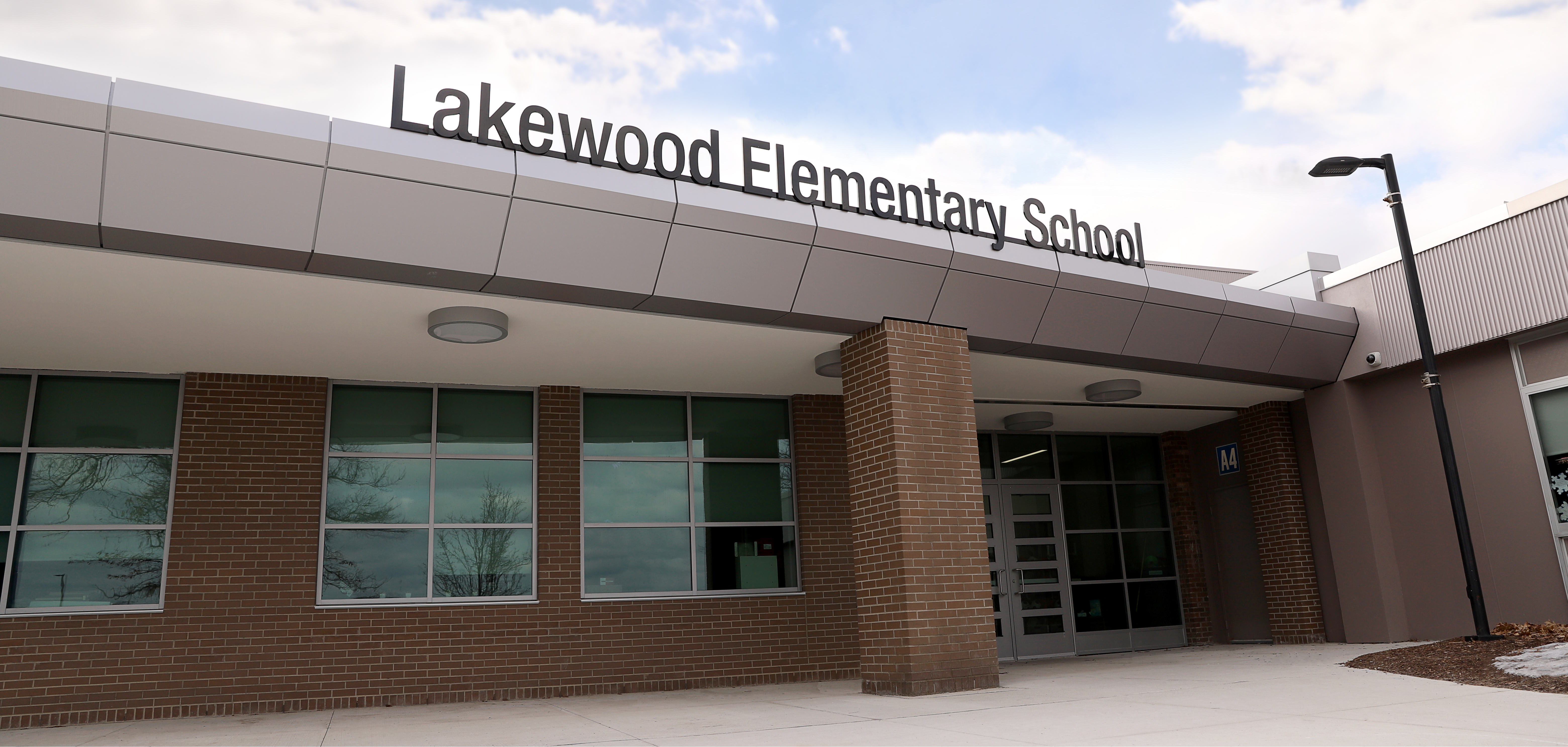 front of Lakewood elementary