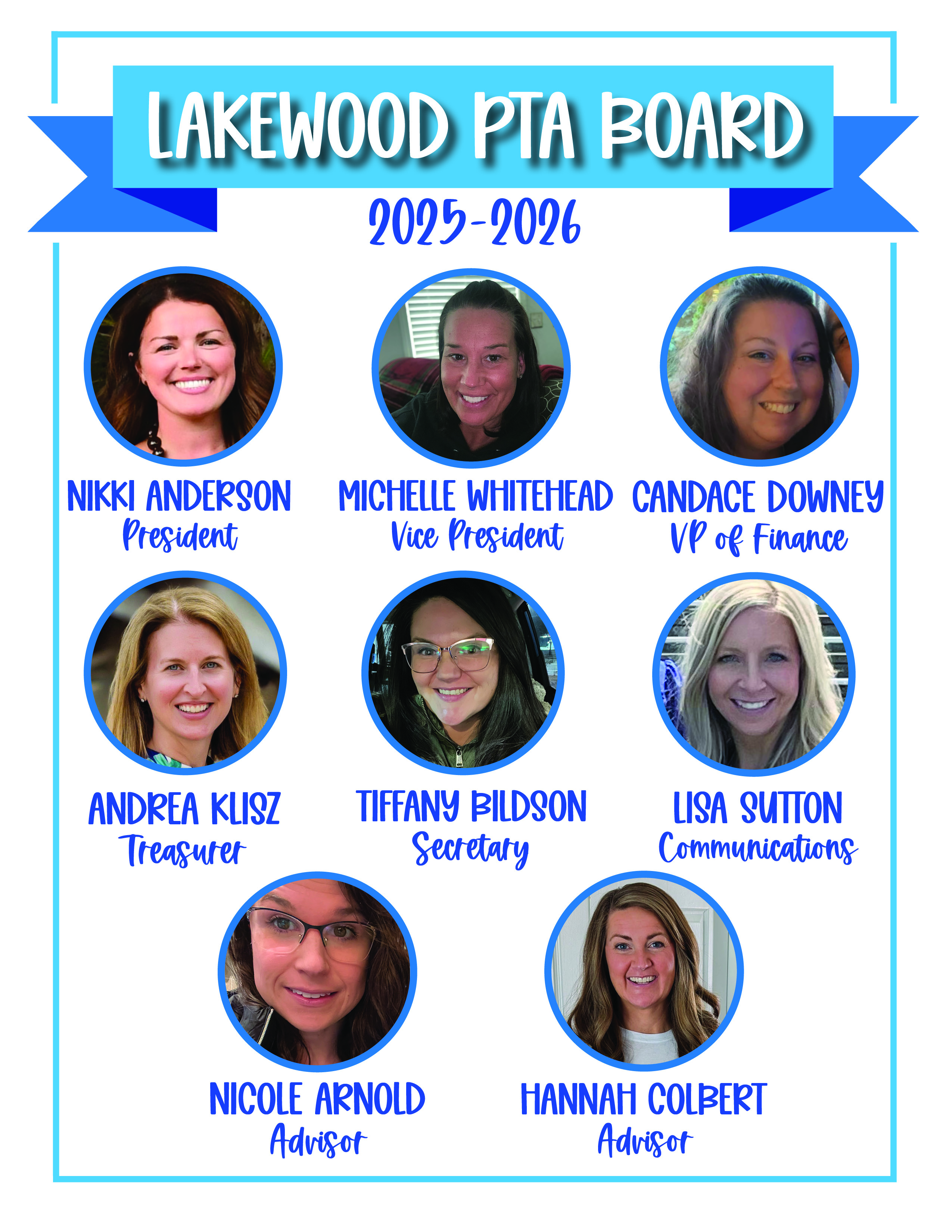Meet the PTA  board