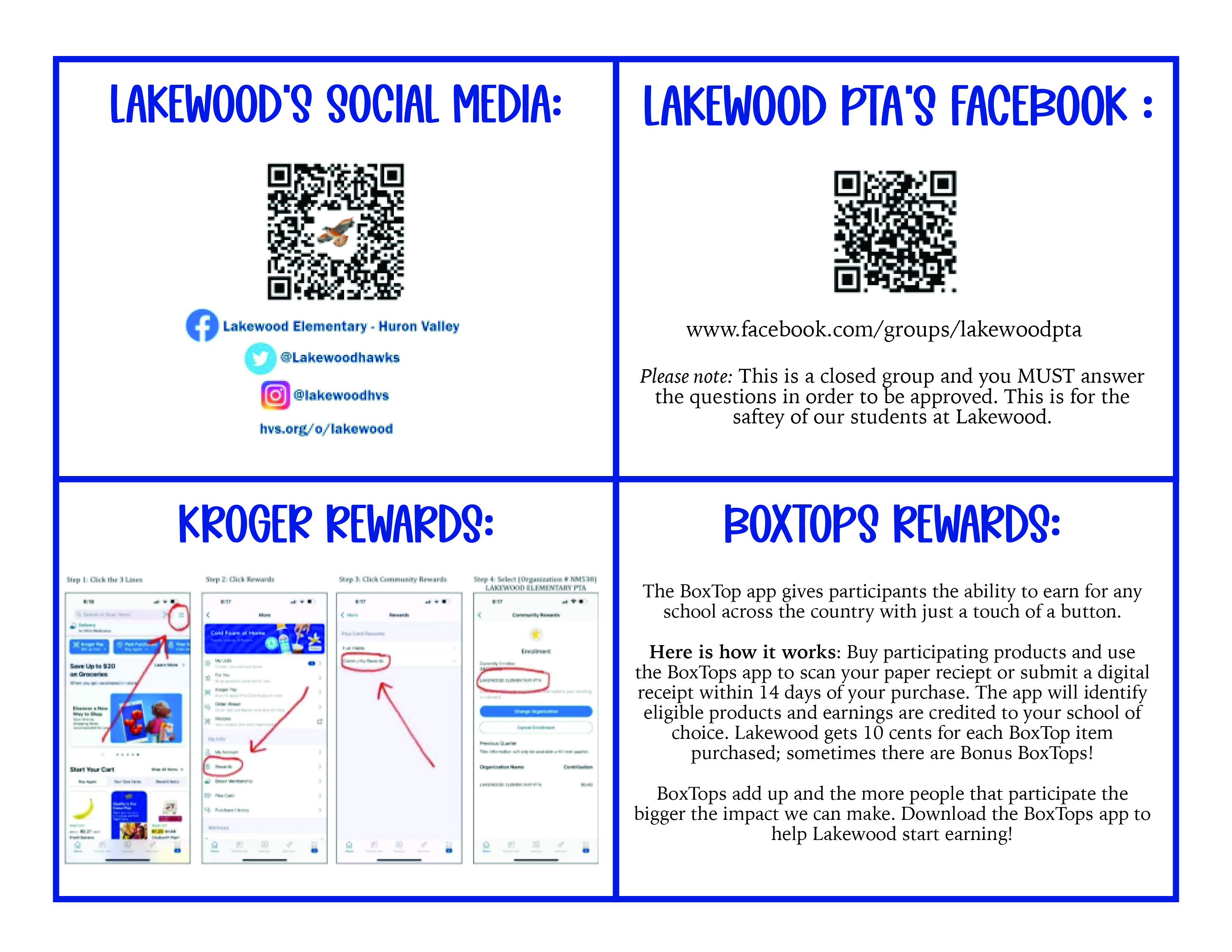 lakewood pta information