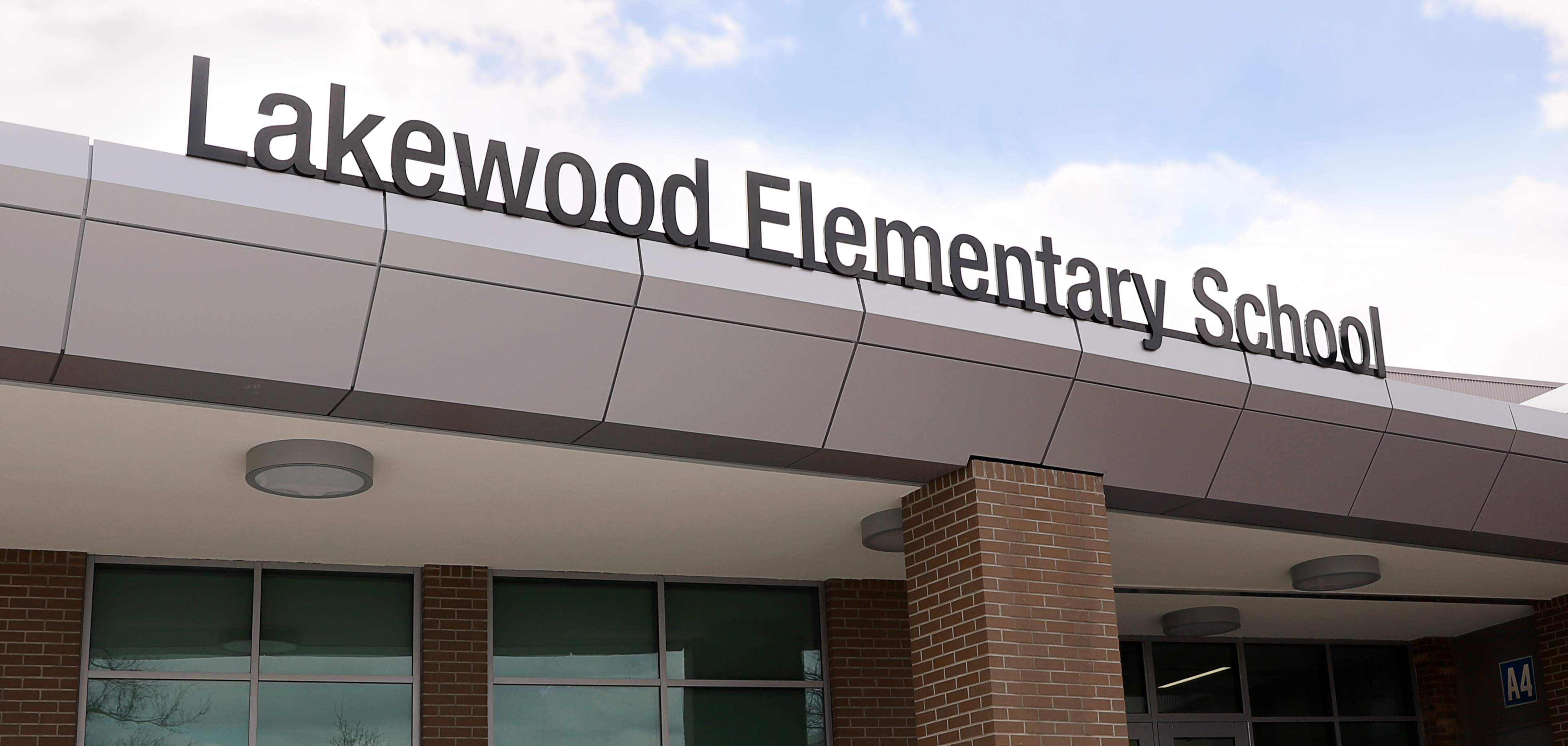 front of Lakewood elementary